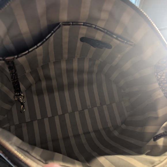 Brahmin Brown Milan Large Duxbury RARE - Picture 13 of 16